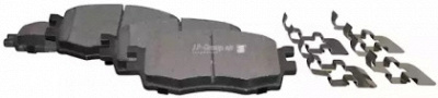 JP GROUP 3563600610 -  Колодки тормозные дисковые передние, комплект